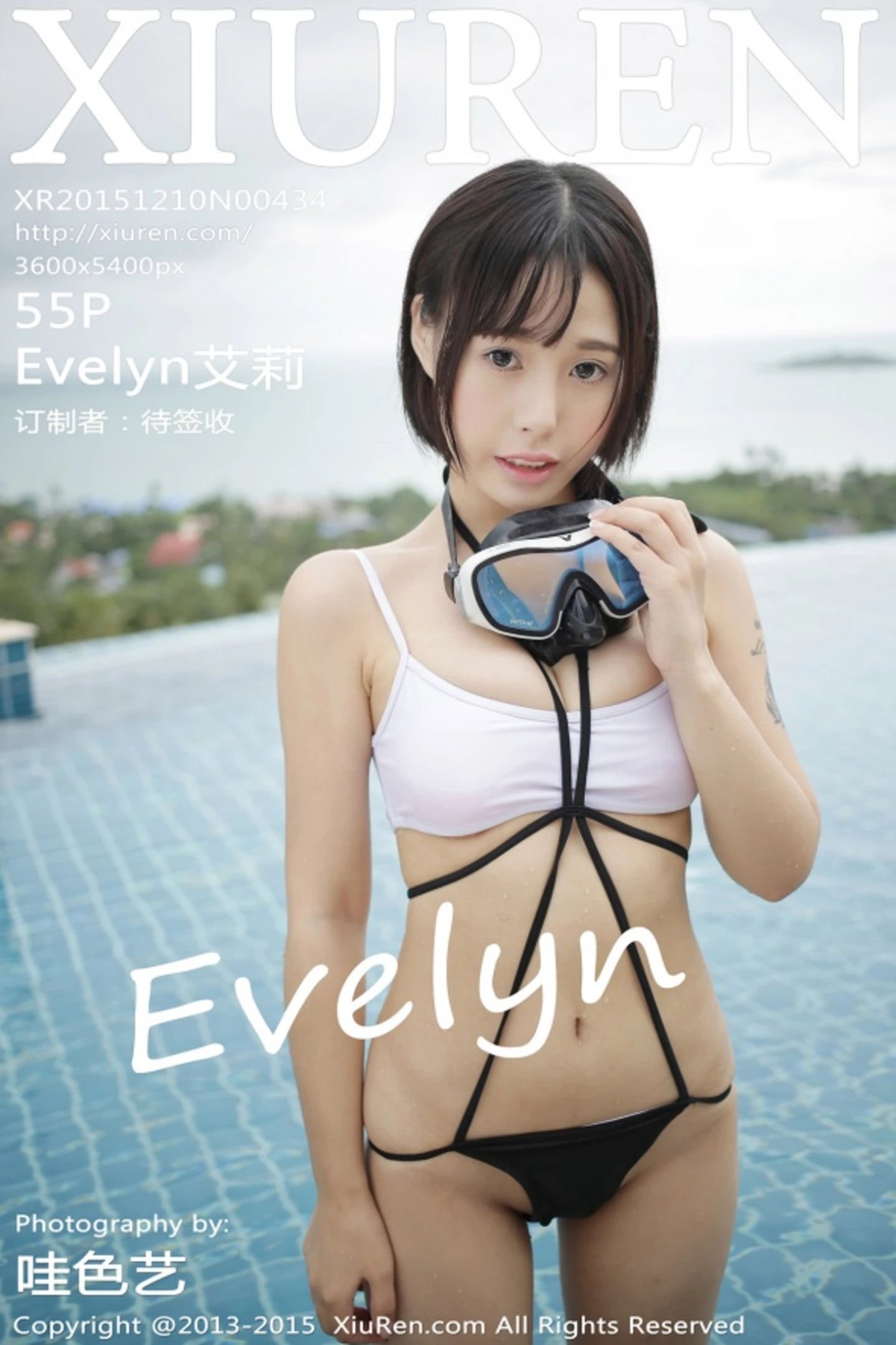 [XiuRen秀人网]No.434_嫩模Evelyn艾莉苏梅岛旅拍泳池边性感比基尼豪乳写真53P-秀人网 - XiuRen.Pro